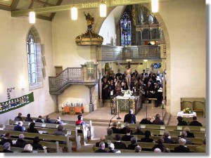 Gottesdienst in der Stiftskirche